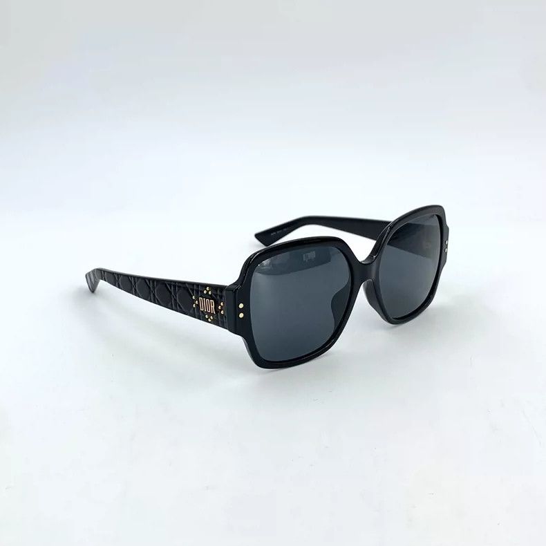 Dior Christian Dior Black Logo Sunglasses Size ONE SIZE - 2 Thumbnail
