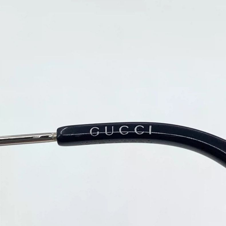 Gucci Gucci Blue Round Frame Bee Sunglasses Size ONE SIZE - 6 Thumbnail