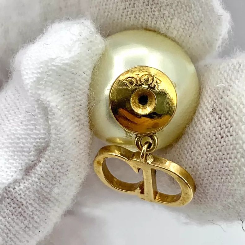 Dior Dior Pearl Star Earrings with Gold Accent Size ONE SIZE - 4 Thumbnail