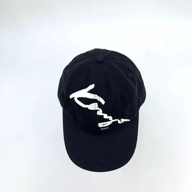 Kenzo Kenzo Black Logo Baseball Cap Size ONE SIZE - 5 Thumbnail