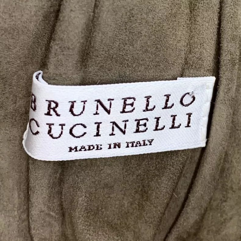 Brunello Cucinelli Brunello Cucinelli Brown Drawstring Leather Pants Size 36" / US 14 / IT 50 - 5 Thumbnail