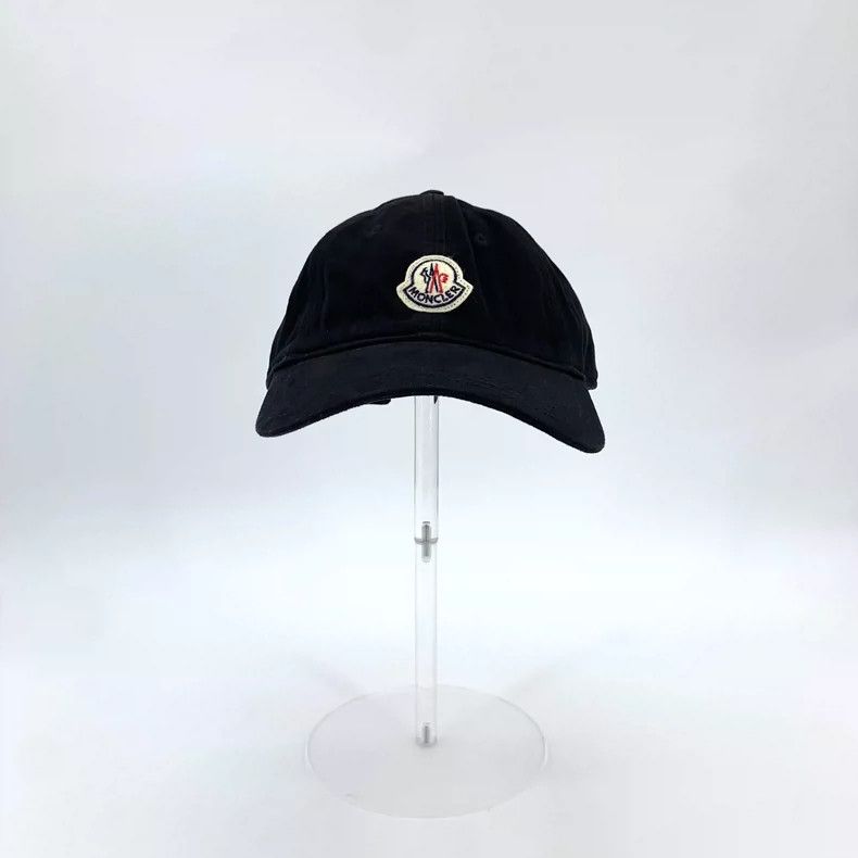 Moncler Moncler Black Logo Baseball Cap Size ONE SIZE - 3 Thumbnail