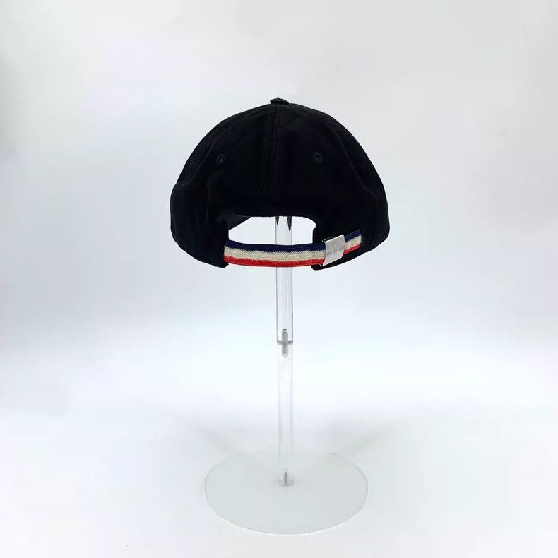 Moncler Moncler Black Logo Baseball Cap Size ONE SIZE - 4 Thumbnail