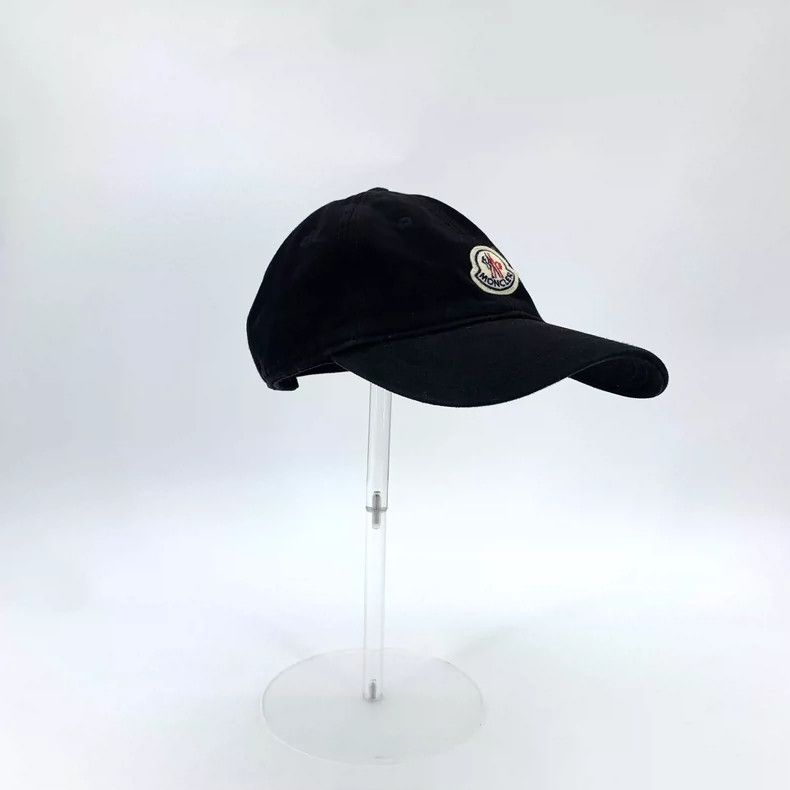 Moncler Moncler Black Logo Baseball Cap Size ONE SIZE - 2 Thumbnail