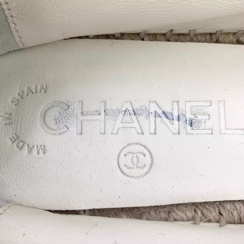 Chanel Chanel Blue Leather Casual Fisherman Shoes Size US 6 / IT 36 - 8 Thumbnail