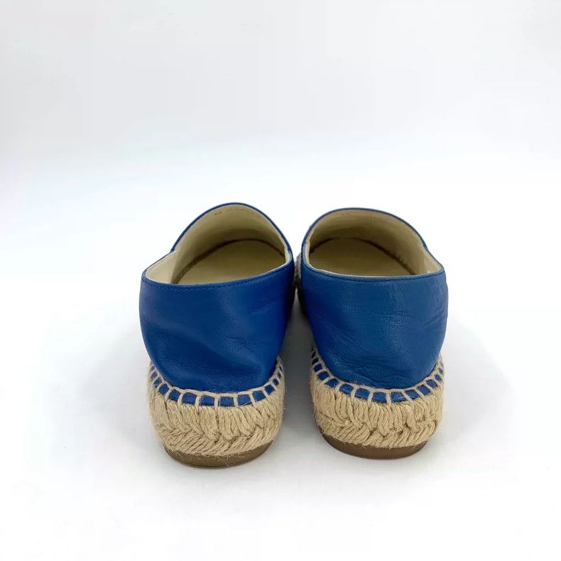 Chanel Chanel Blue Leather Casual Fisherman Shoes Size US 6 / IT 36 - 4 Thumbnail