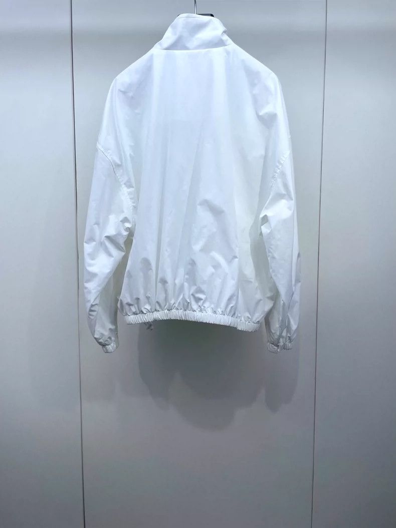 Alexander Wang Alexander Wang White Casual Windbreaker Jacket Size XXS / US 00 / IT 34 - 2 Thumbnail