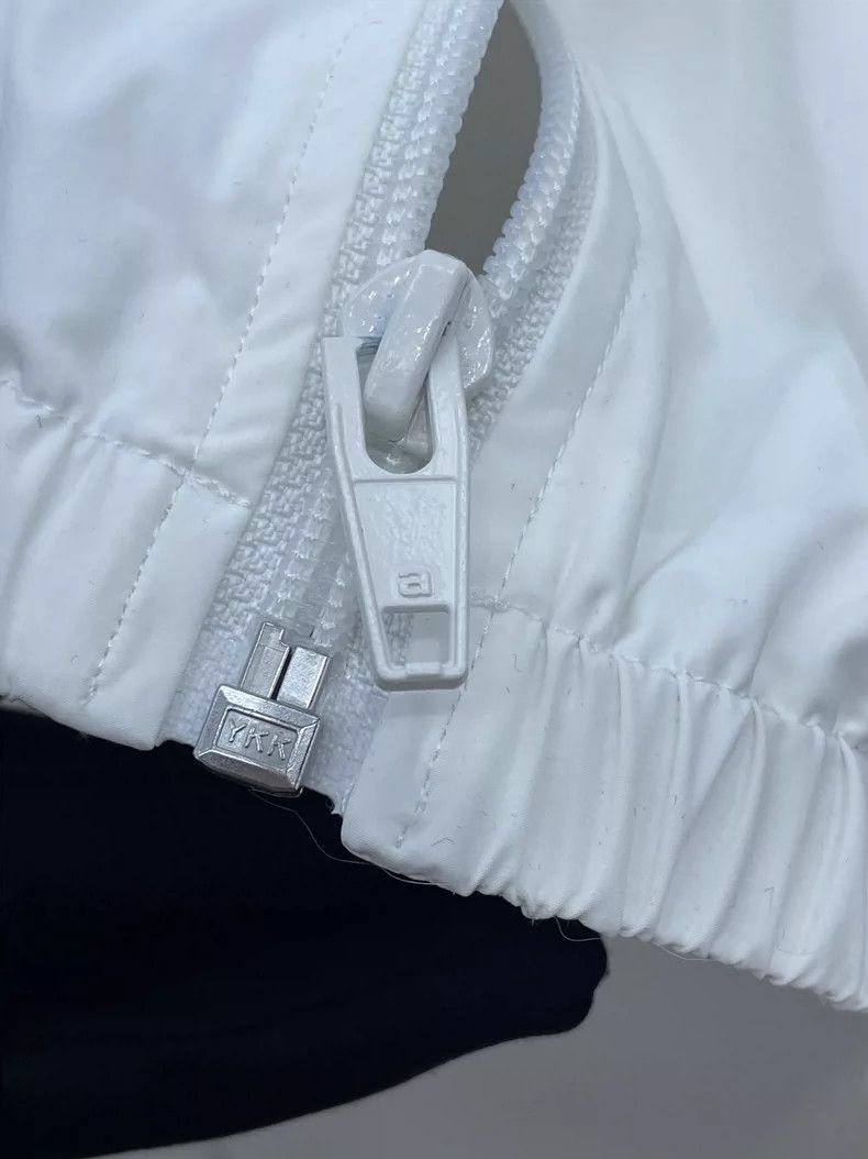 Alexander Wang Alexander Wang White Casual Windbreaker Jacket Size XXS / US 00 / IT 34 - 4 Thumbnail