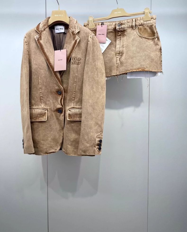 Prada Miu Miu Vintage Casual Jacket Size M / US 6-8 / IT 42-44 - 9 Thumbnail