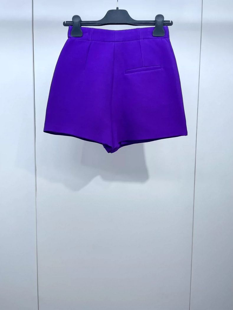 Dior Dior Purple Skirt Pants with CD Buckle Size 34" / US 12 / IT 48 - 2 Thumbnail