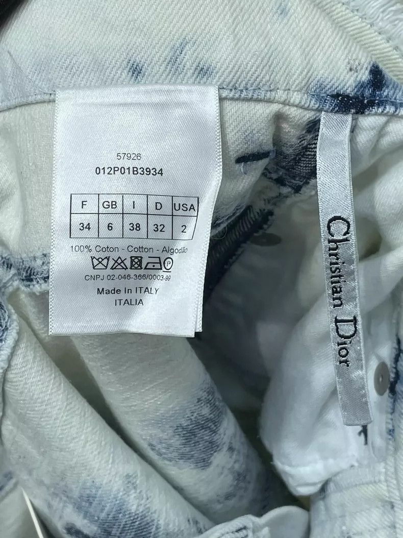 Dior Dior Distressed Denim Jeans for Women Size 34" / US 12 / IT 48 - 5 Thumbnail