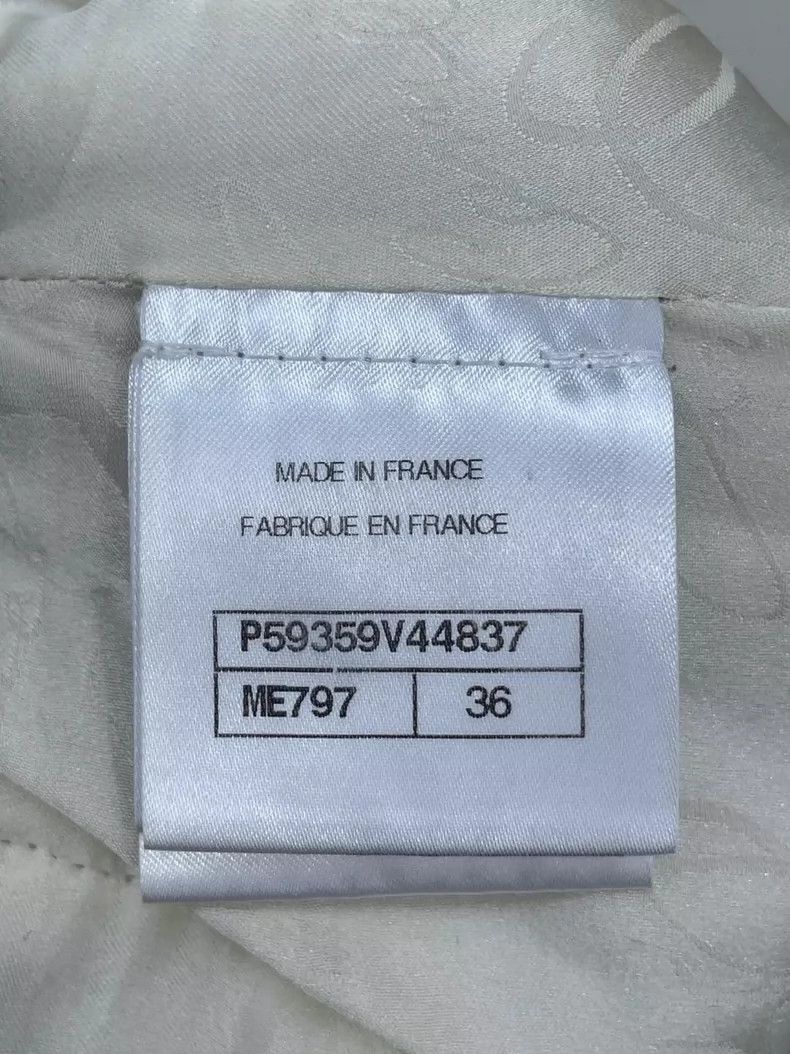 Chanel Chanel Chevron Woven Skirt Size 36 Size 36" / US 14 / IT 50 - 7 Thumbnail