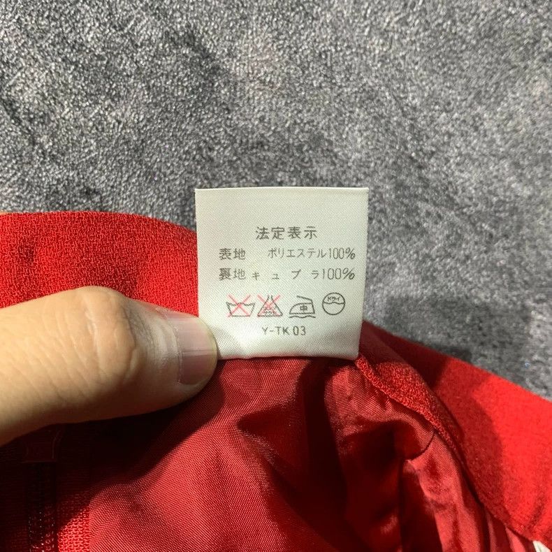 Dior Dior Red Half Skirt Size 7 Size 26" / US 2 / IT 38 - 4 Thumbnail