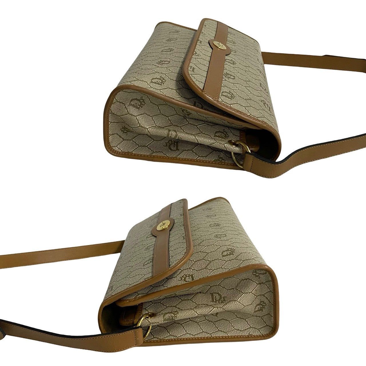 Dior Dior Shoulder Bag Brown Leather Size ONE SIZE - 5 Thumbnail