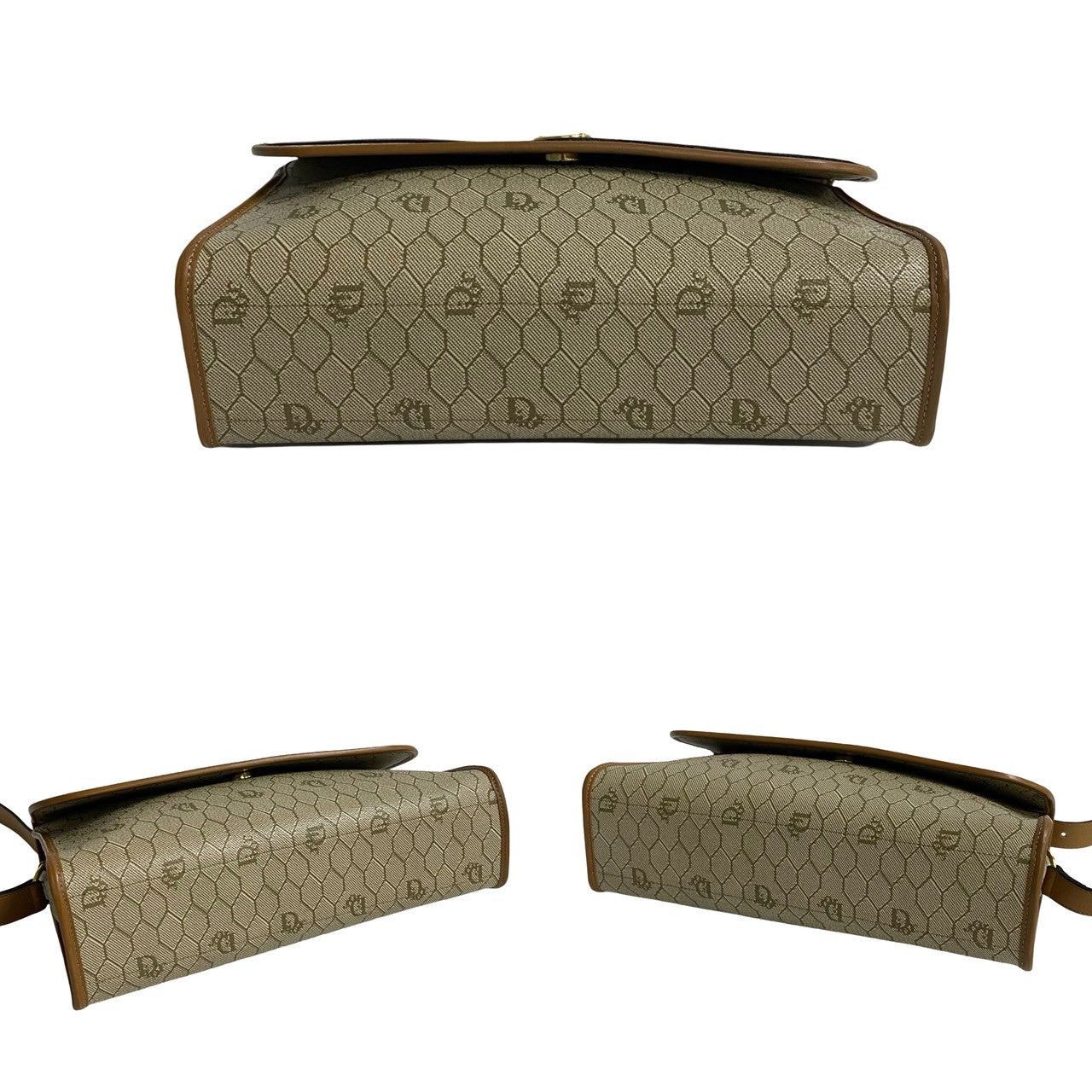 Dior Dior Shoulder Bag Brown Leather Size ONE SIZE - 6 Thumbnail