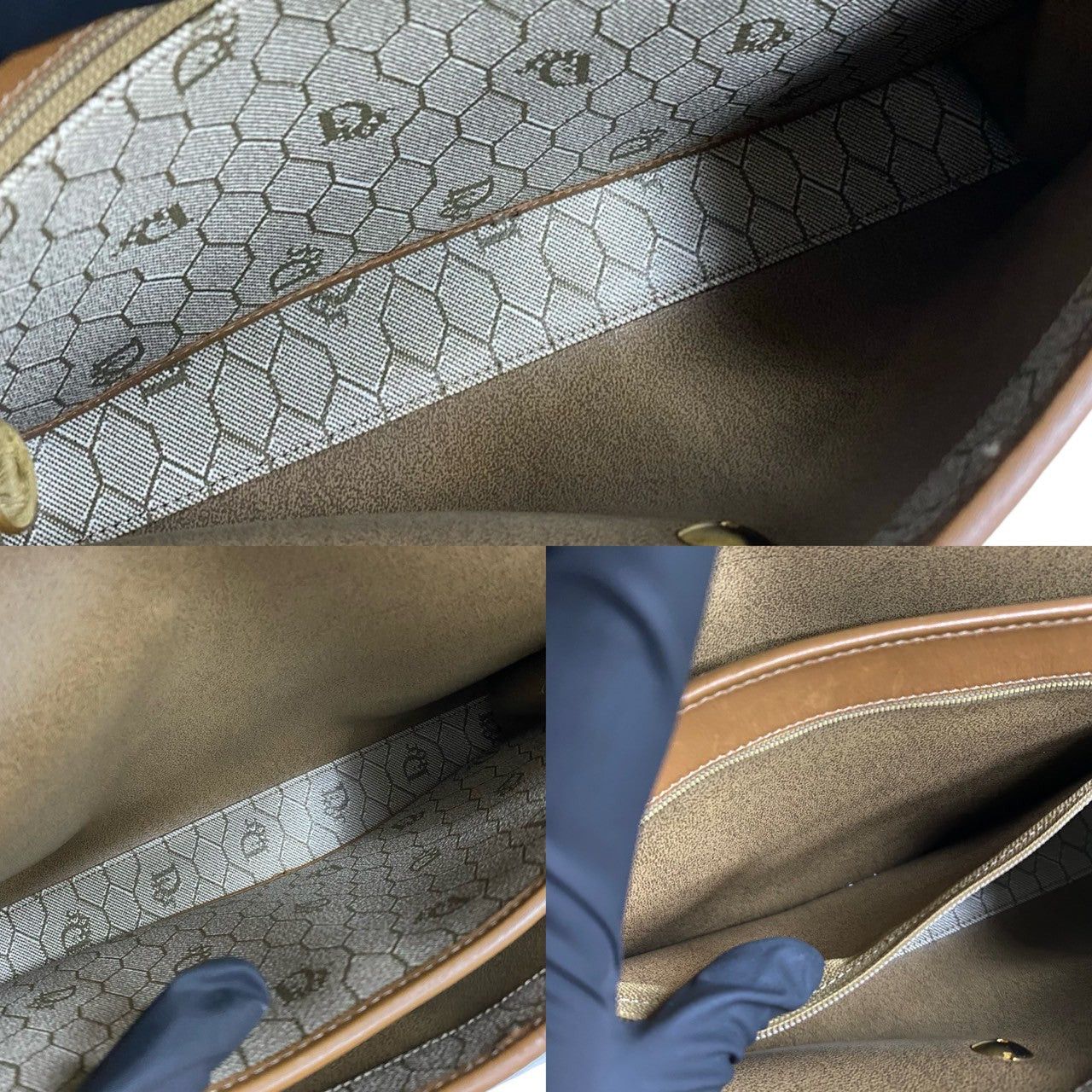 Dior Dior Shoulder Bag Brown Leather Size ONE SIZE - 9 Thumbnail