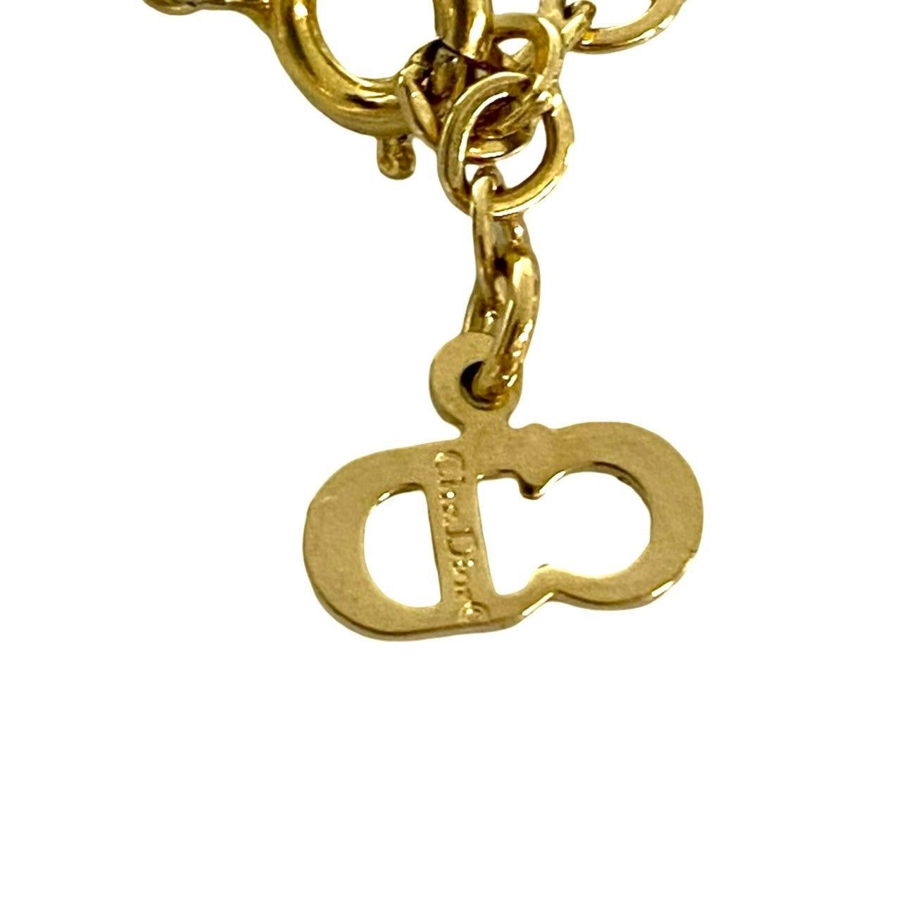 Dior Dior Necklace Gold Plated Size ONE SIZE - 2 Thumbnail