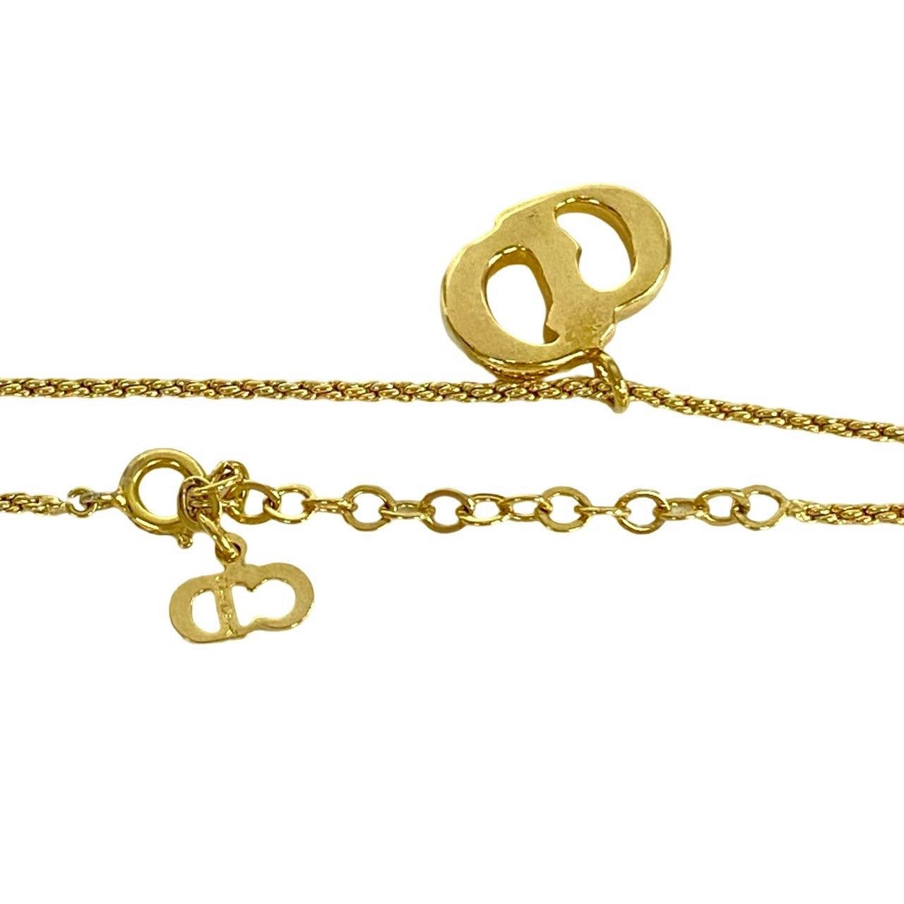 Dior Dior Necklace Gold Plated Size ONE SIZE - 4 Thumbnail