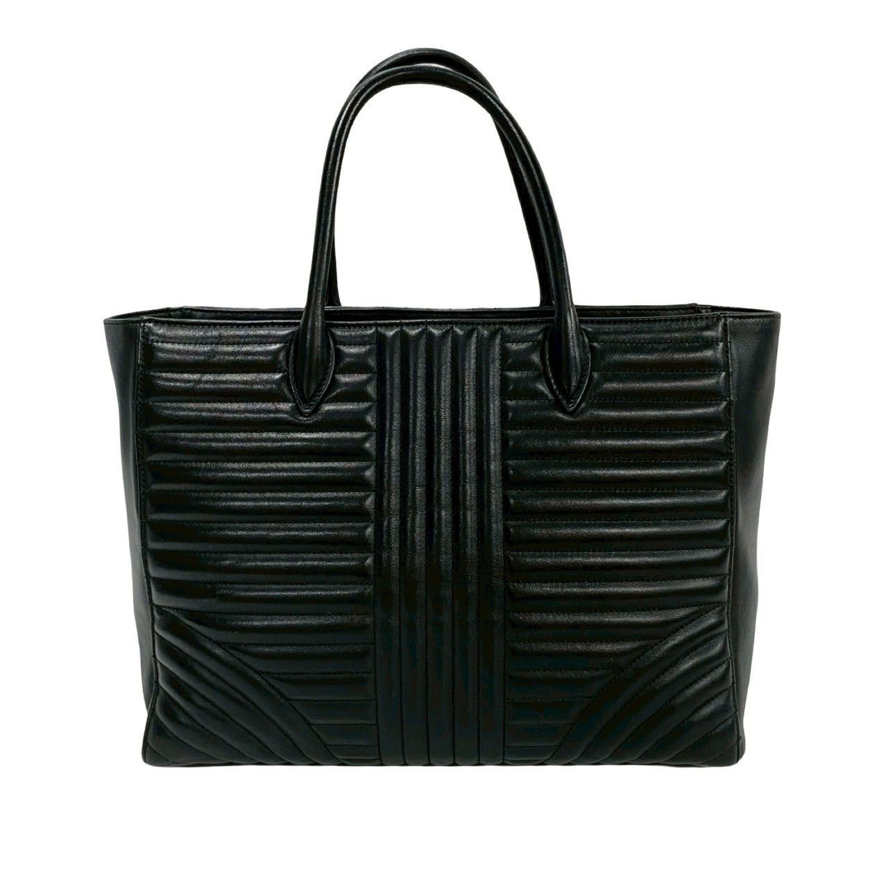 Prada Prada Shoulder Bag Black Leather Size ONE SIZE - 4 Thumbnail