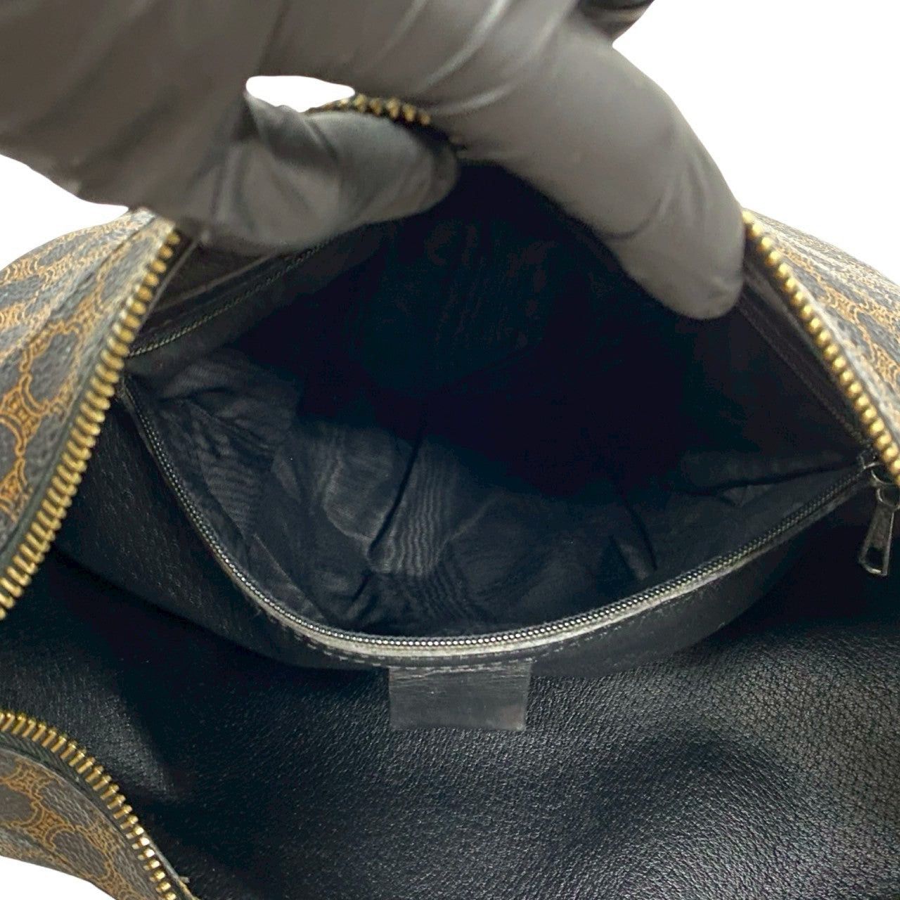 Celine Celine Shoulder Bag Black Leather Size ONE SIZE - 9 Thumbnail