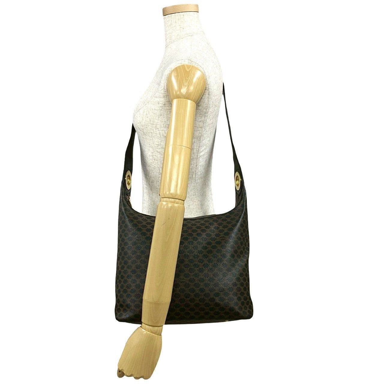 Celine Celine Shoulder Bag Black Leather Size ONE SIZE - 2 Thumbnail