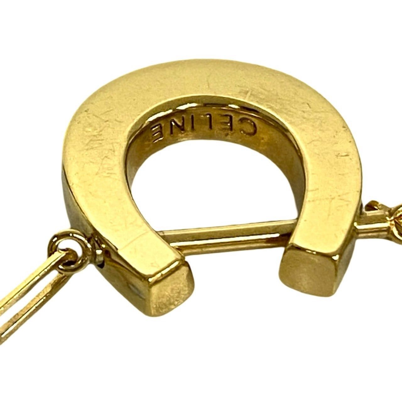 Celine Celine Necklace Gold Plated Size ONE SIZE - 2 Thumbnail