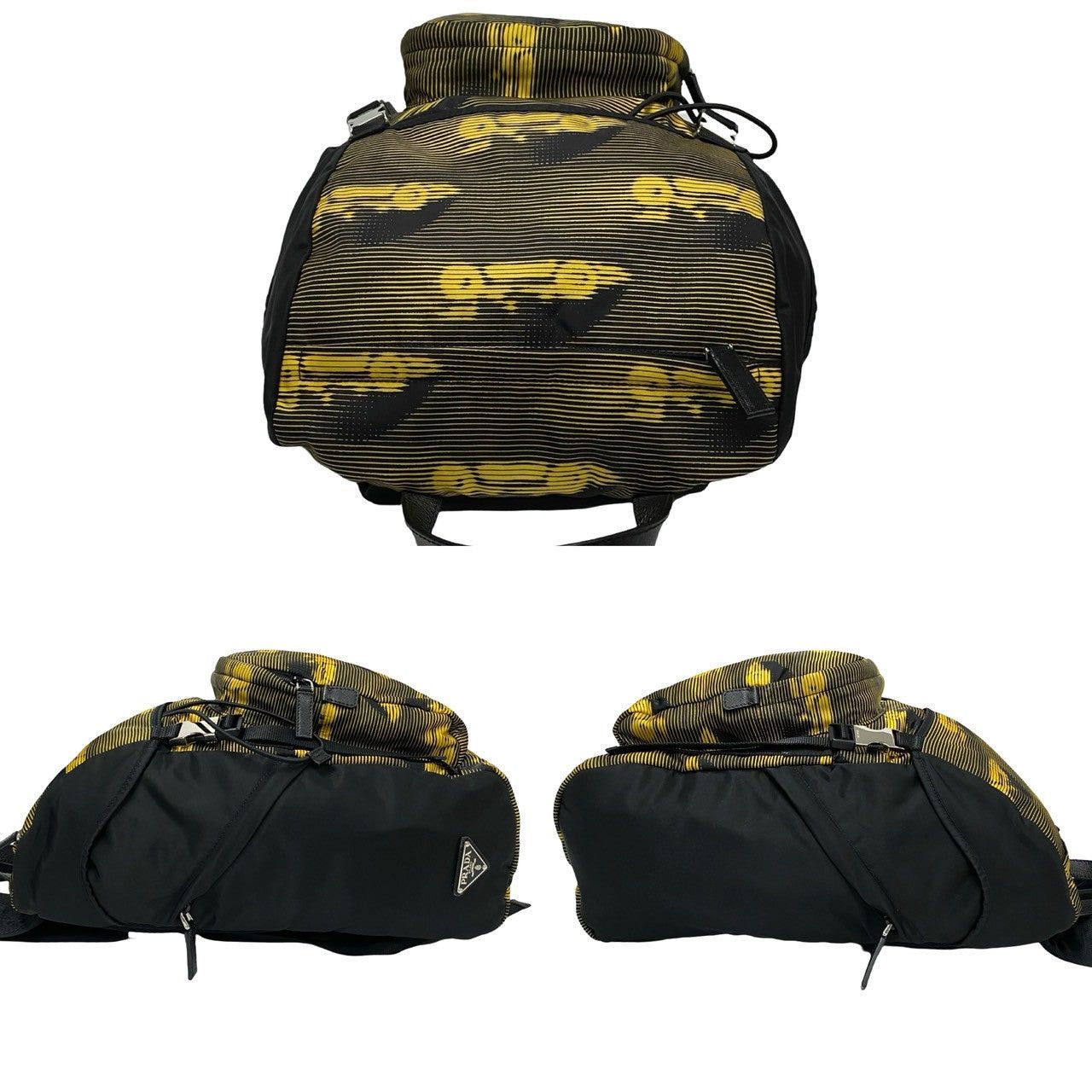 Prada Prada Backpack Yellow Leather Size ONE SIZE - 5 Thumbnail