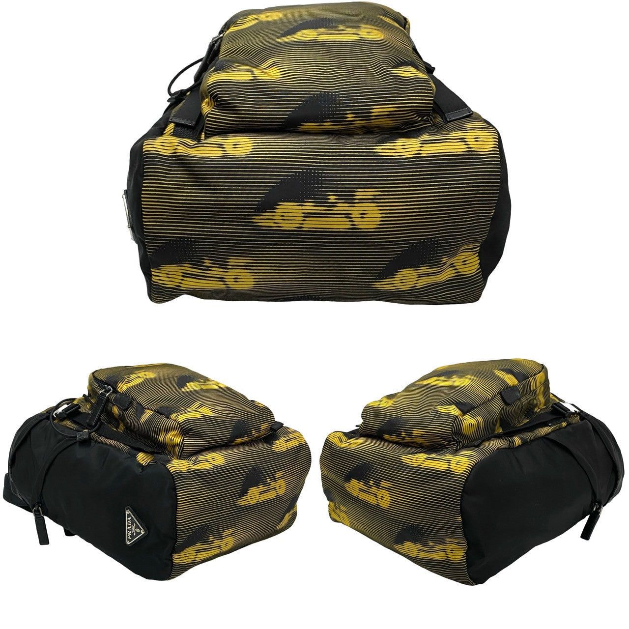 Prada Prada Backpack Yellow Leather Size ONE SIZE - 6 Thumbnail