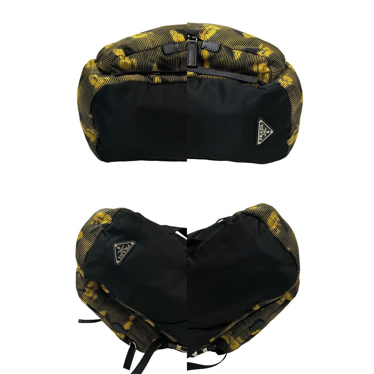 Prada Prada Backpack Yellow Leather Size ONE SIZE - 7 Thumbnail
