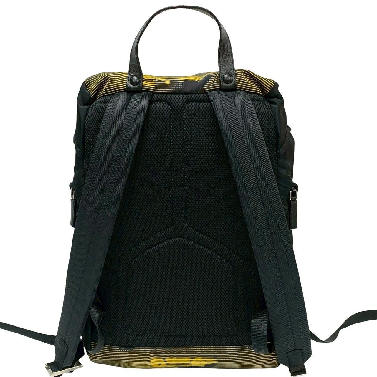 Prada Prada Backpack Yellow Leather Size ONE SIZE - 4 Thumbnail