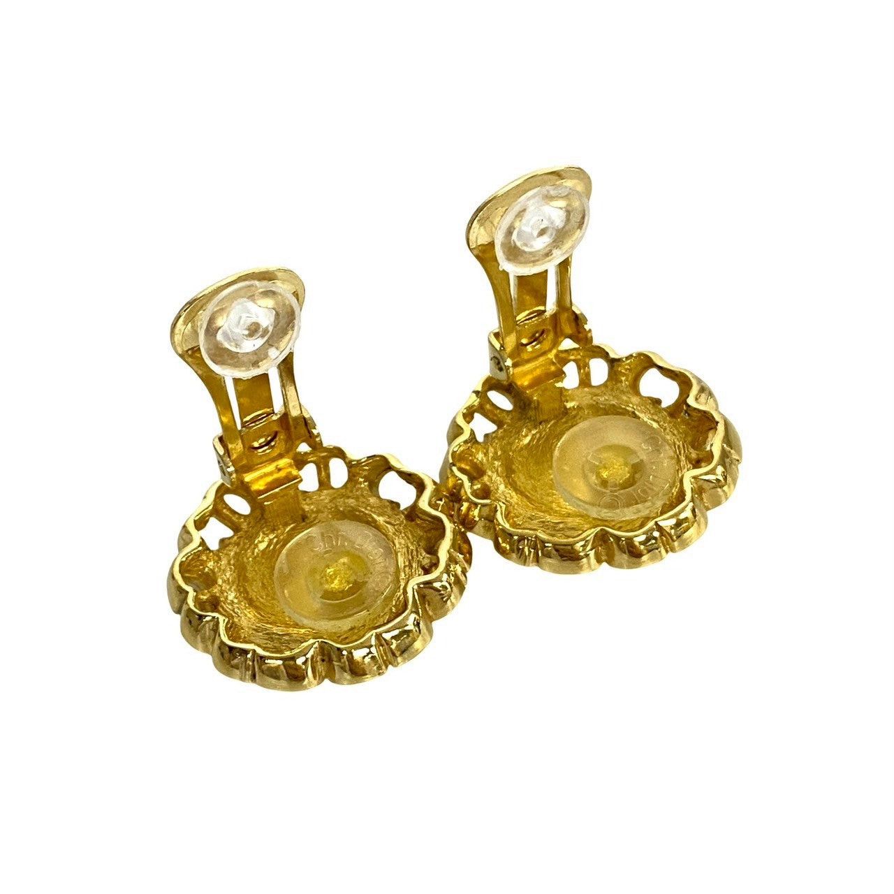 Dior Dior Earrings Gold Plated Size ONE SIZE - 4 Thumbnail