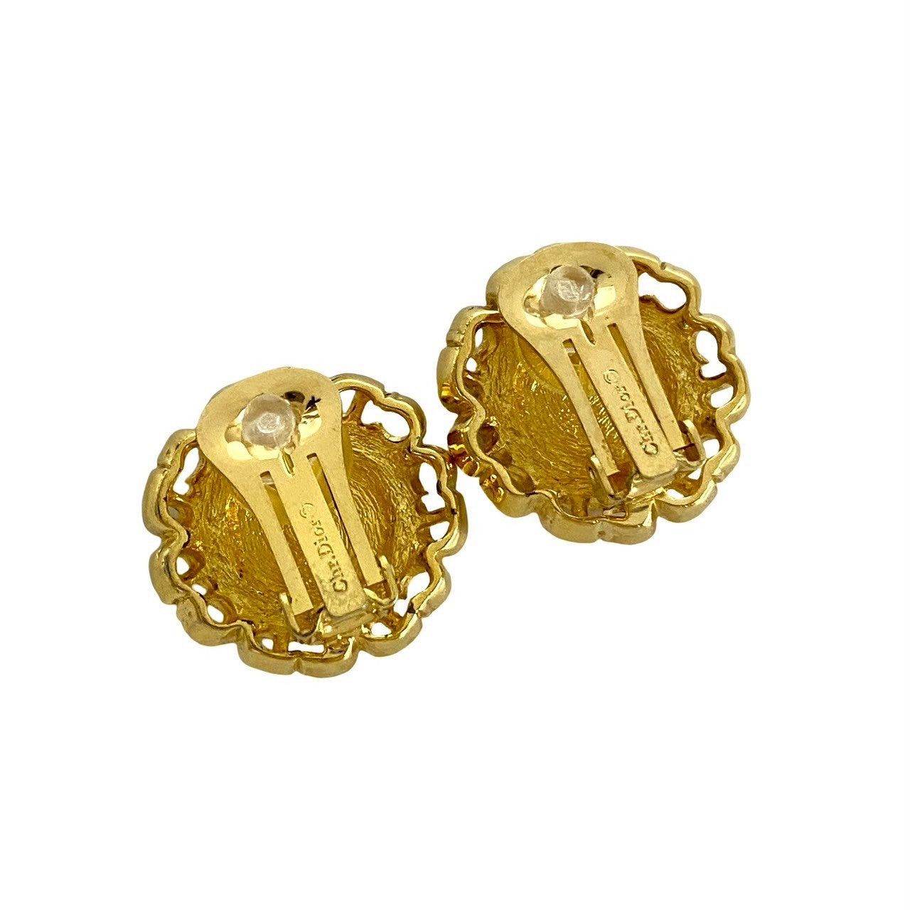 Dior Dior Earrings Gold Plated Size ONE SIZE - 3 Thumbnail