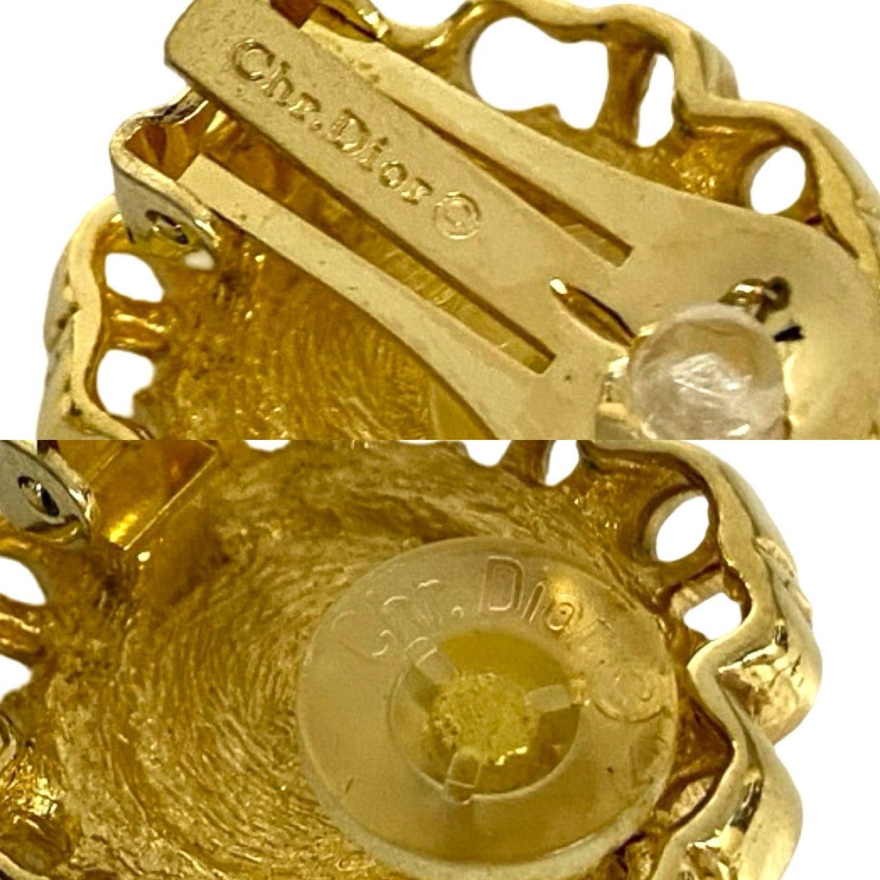 Dior Dior Earrings Gold Plated Size ONE SIZE - 2 Thumbnail