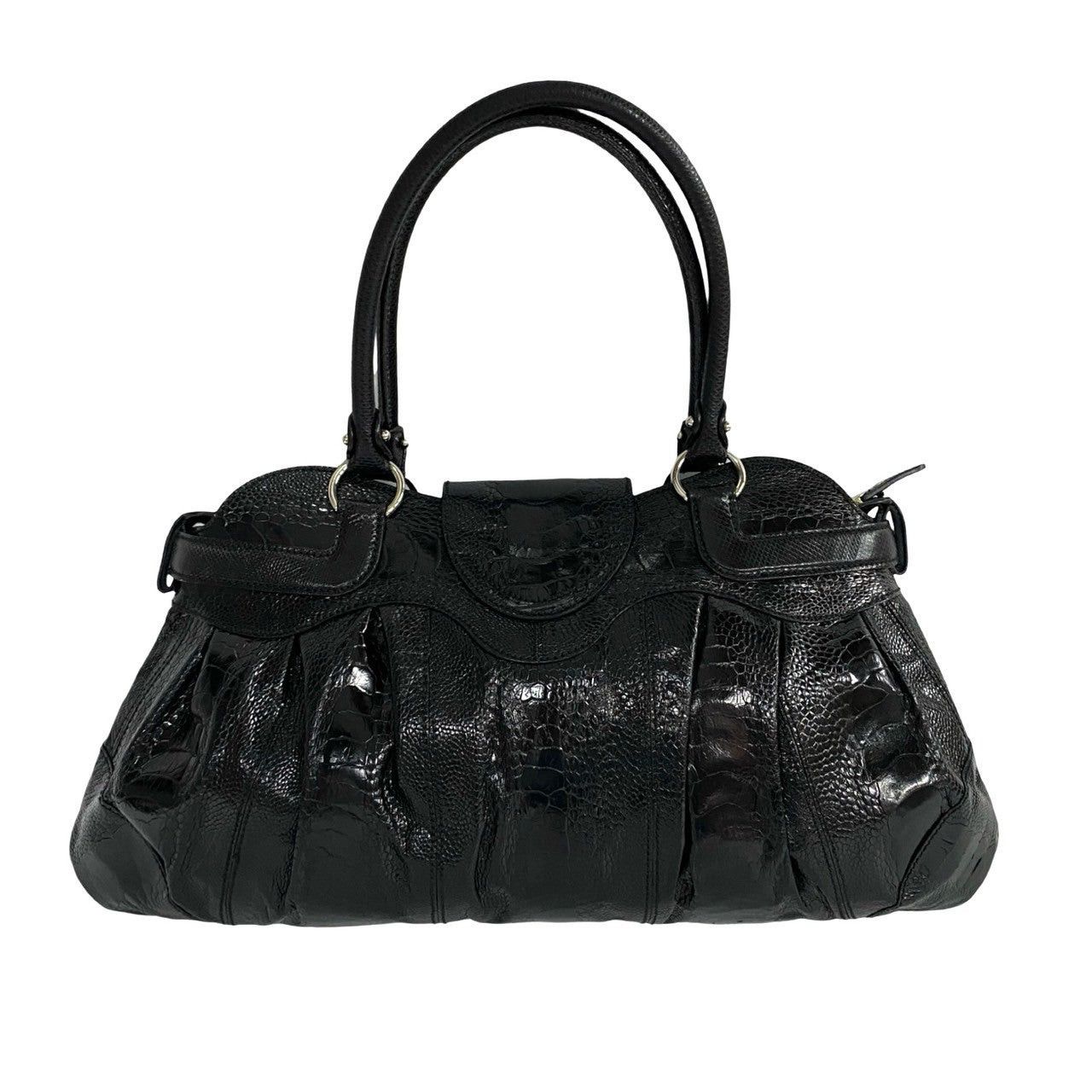Salvatore Ferragamo Salvatore Ferragamo Tote Bag Black Leather Size ONE SIZE - 4 Thumbnail