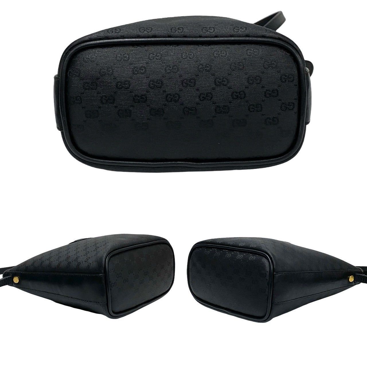 Gucci Gucci Shoulder Bag Black Leather Size ONE SIZE - 6 Thumbnail