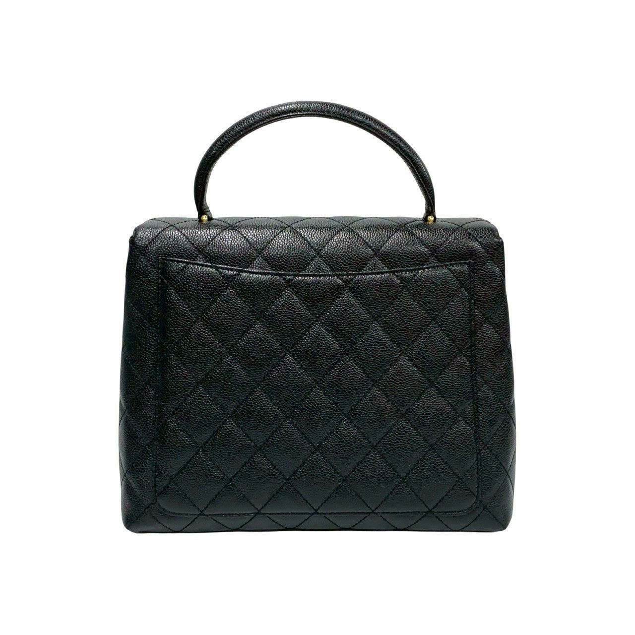 Chanel Chanel Handbag Black Leather Size ONE SIZE - 4 Thumbnail
