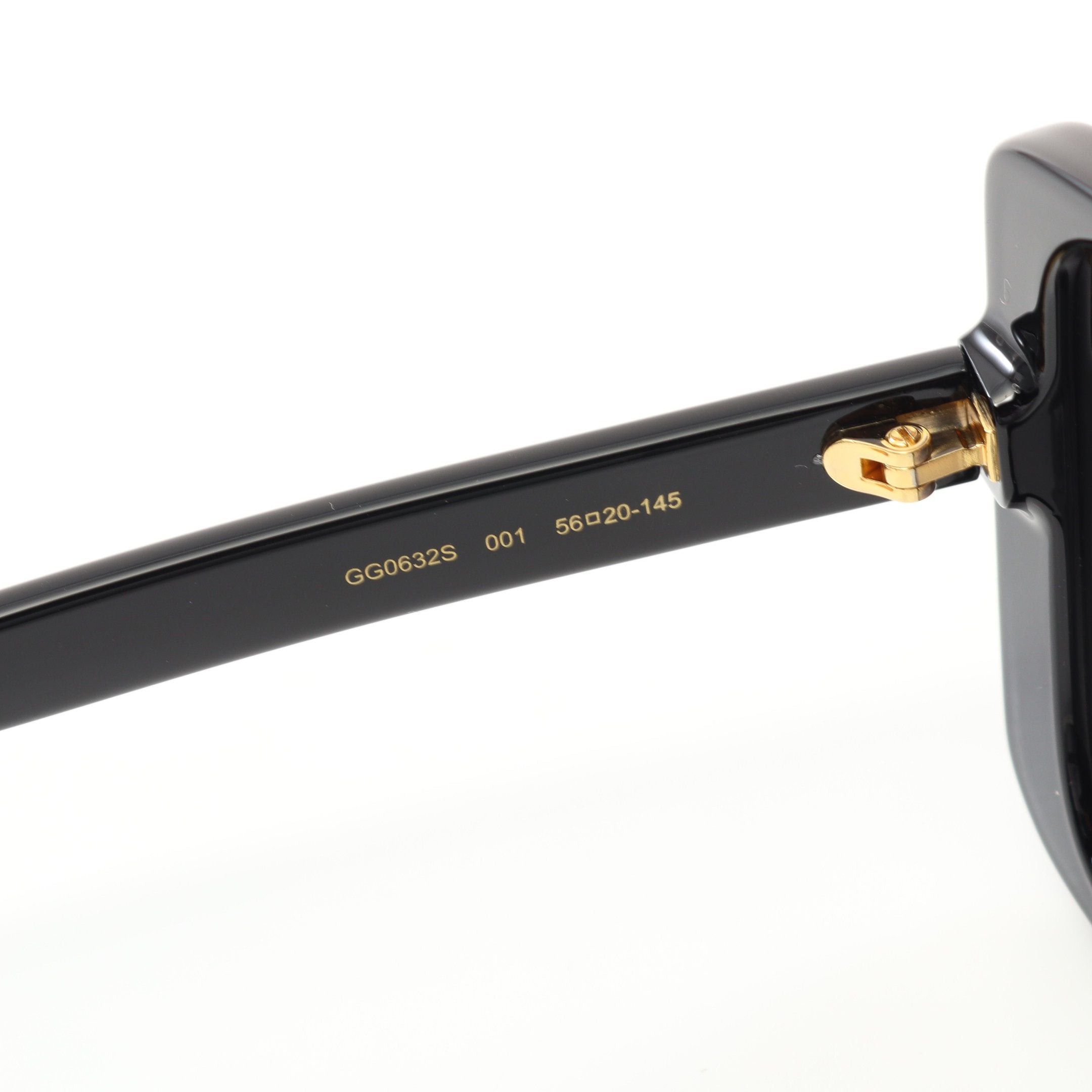 Gucci Gucci Square Sunglasses Black Size ONE SIZE - 5 Thumbnail