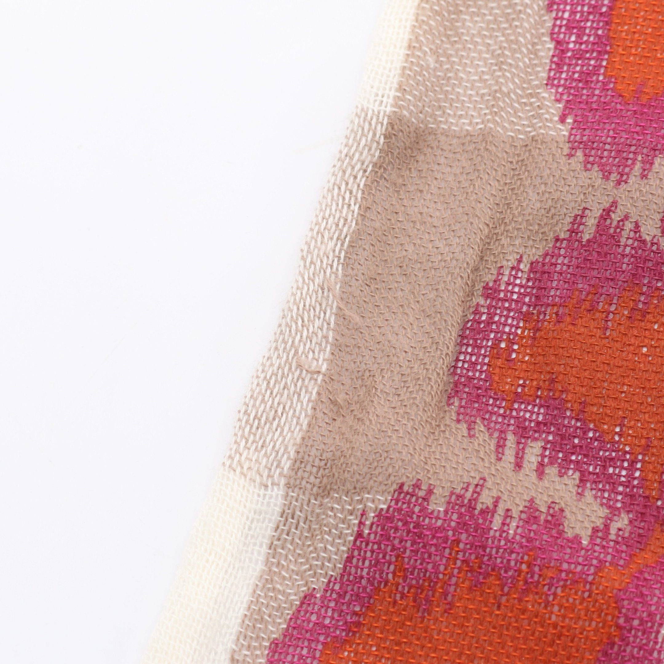Vivienne Westwood Vivienne Westwood Orb Embroidery Scarf Stall Check Leopard Cotton Multicolor Size ONE SIZE - 10 Thumbnail