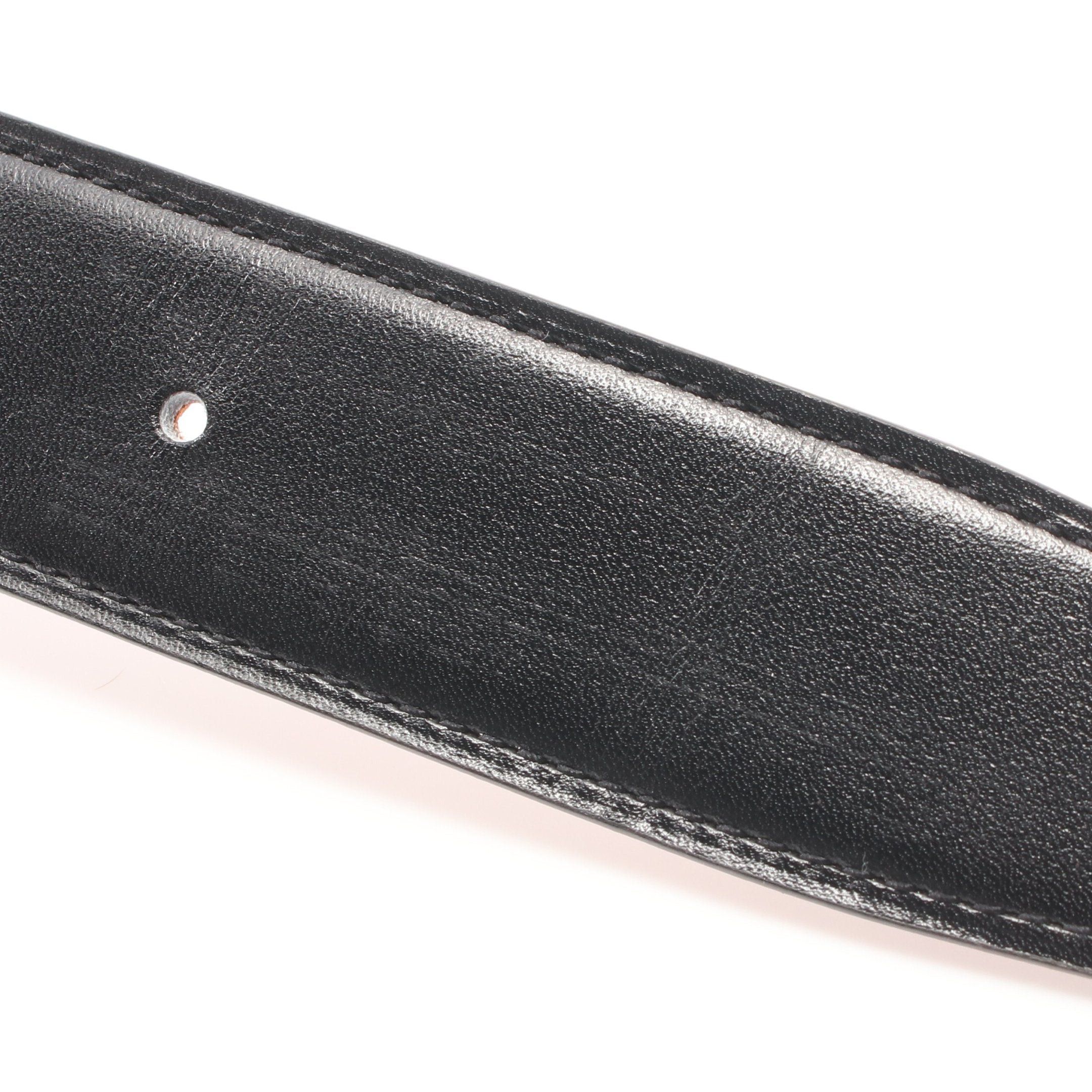 Hermes Hermes Constance H-Belt Noir Gold Belt Box Calf Togo Black Light Brown Silver Hardware Reversible Z Stamp Size ONE SIZE - 7 Thumbnail