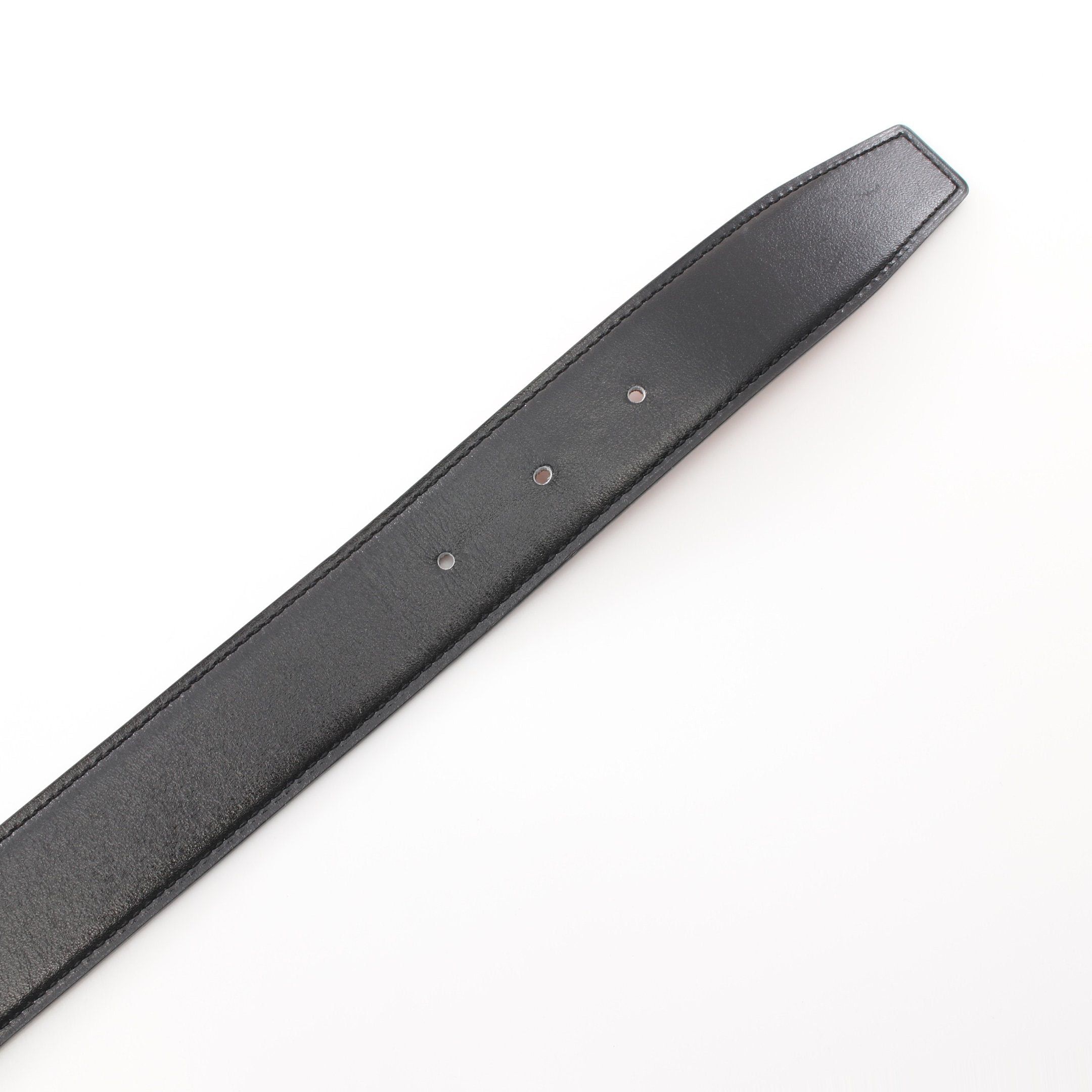 Hermes Hermes Constance H-Belt Noir Gold Belt Box Calf Togo Black Light Brown Silver Hardware Reversible Z Stamp Size ONE SIZE - 3 Thumbnail