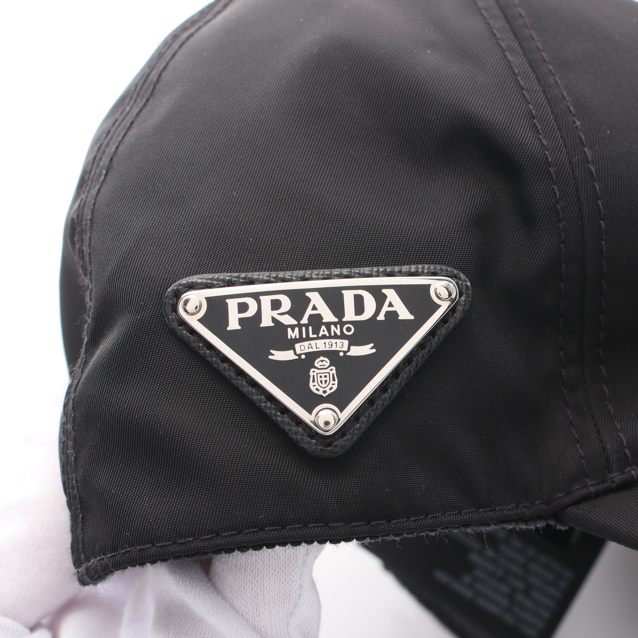 Prada Prada Re Nylon Cap Black Size ONE SIZE - 11 Thumbnail