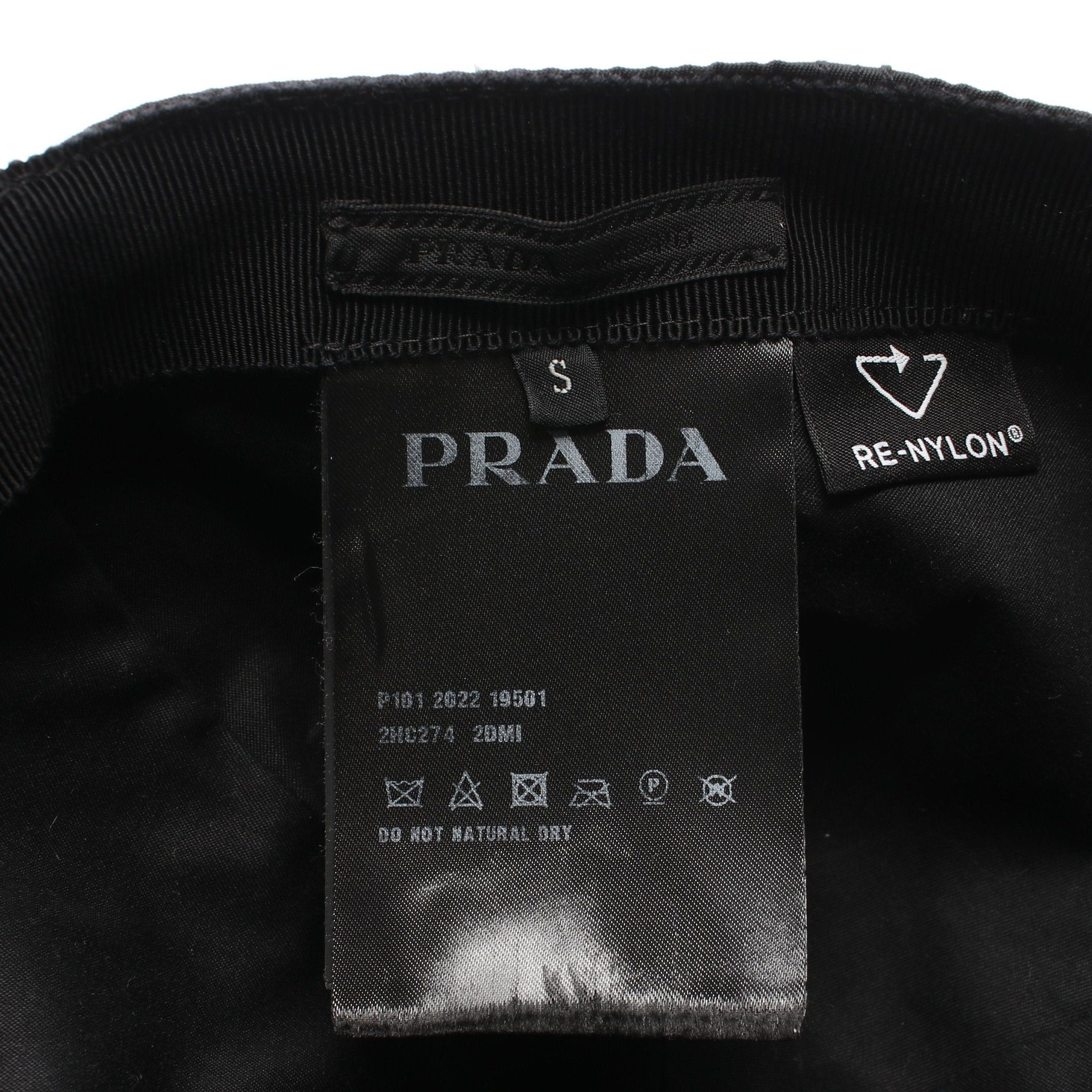 Prada Prada Re Nylon Cap Black Size ONE SIZE - 4 Thumbnail