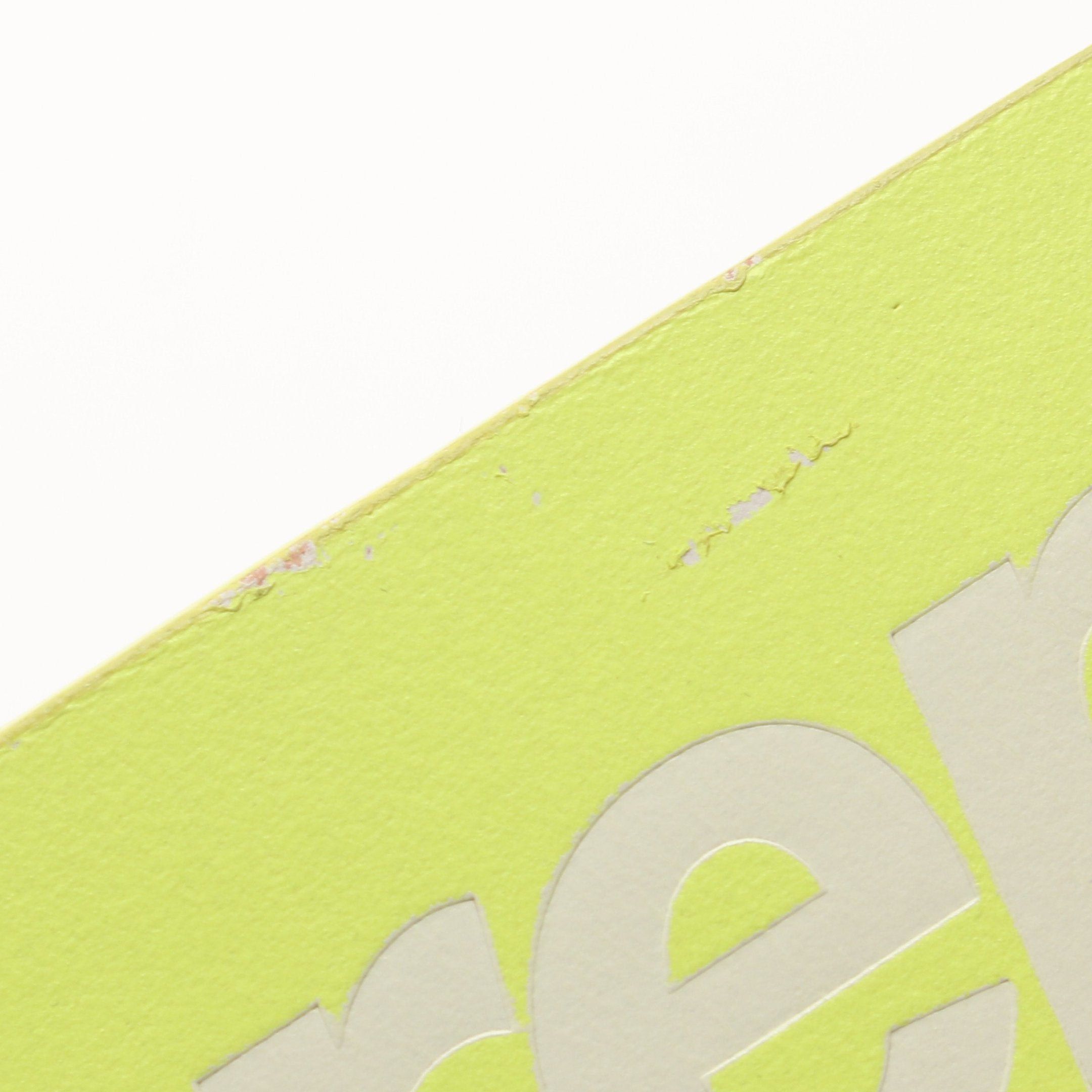 Supreme Supreme Repeat Leather Belt Light Yellow Silver Hardware Neon Color Size ONE SIZE - 7 Thumbnail