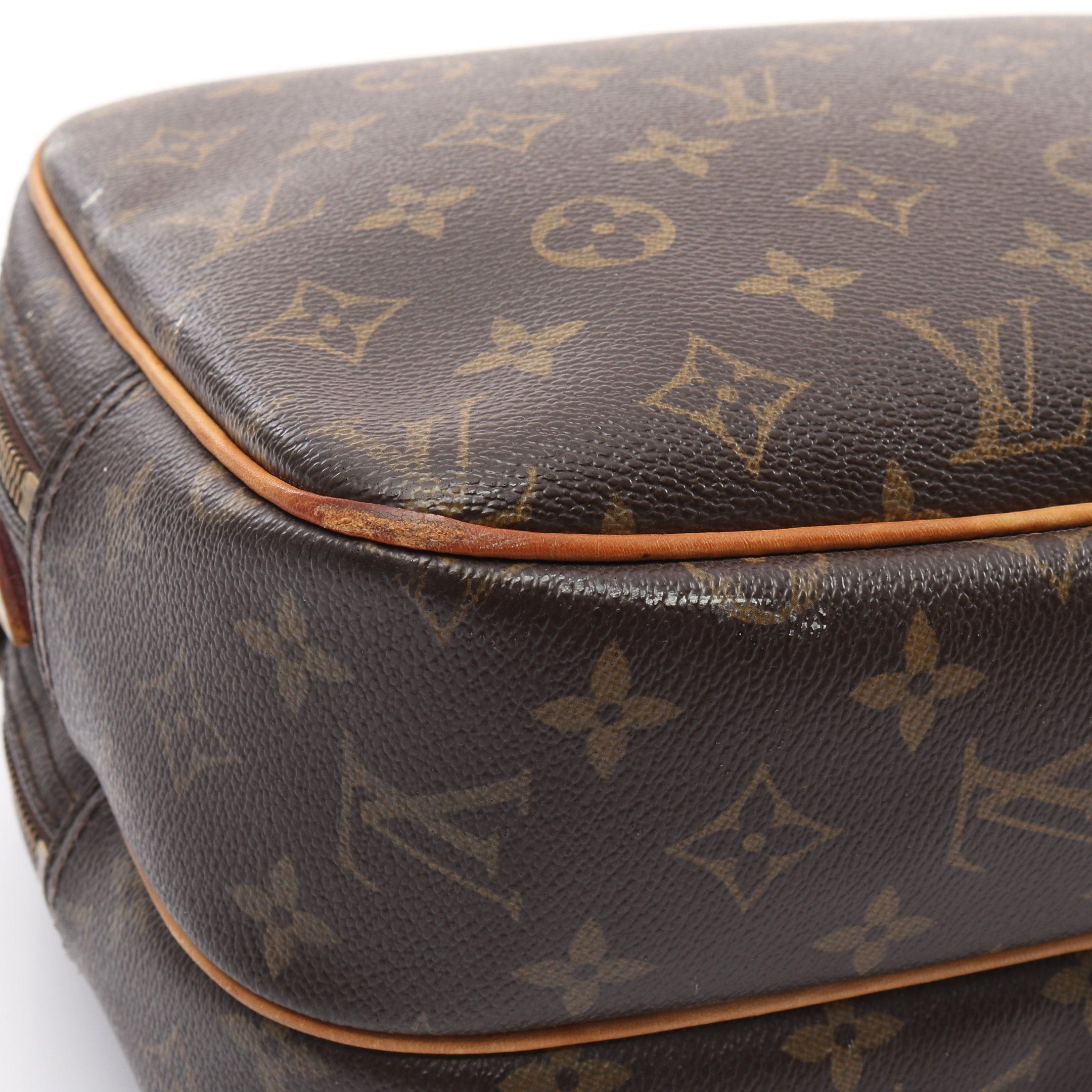 Louis Vuitton Louis Vuitton Reporter Pm Monogram Shoulder Bag Leather Brown Size ONE SIZE - 7 Thumbnail