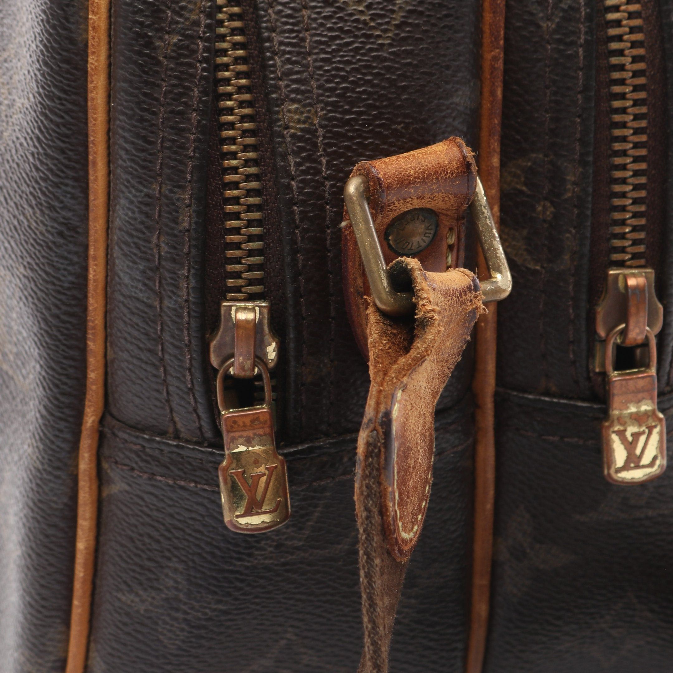Louis Vuitton Louis Vuitton Reporter Pm Monogram Shoulder Bag Leather Brown Size ONE SIZE - 9 Thumbnail