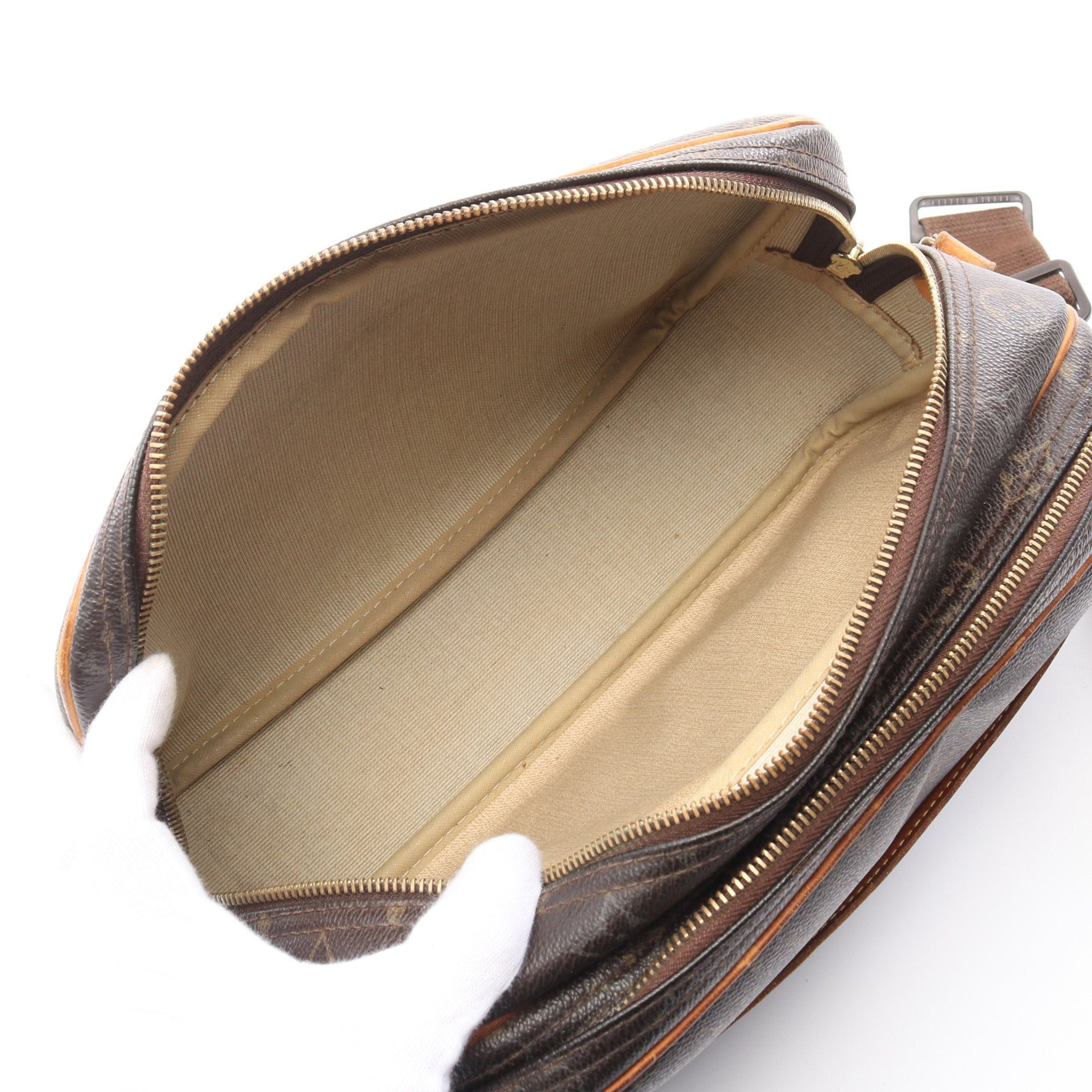 Louis Vuitton Louis Vuitton Reporter Pm Monogram Shoulder Bag Leather Brown Size ONE SIZE - 4 Thumbnail