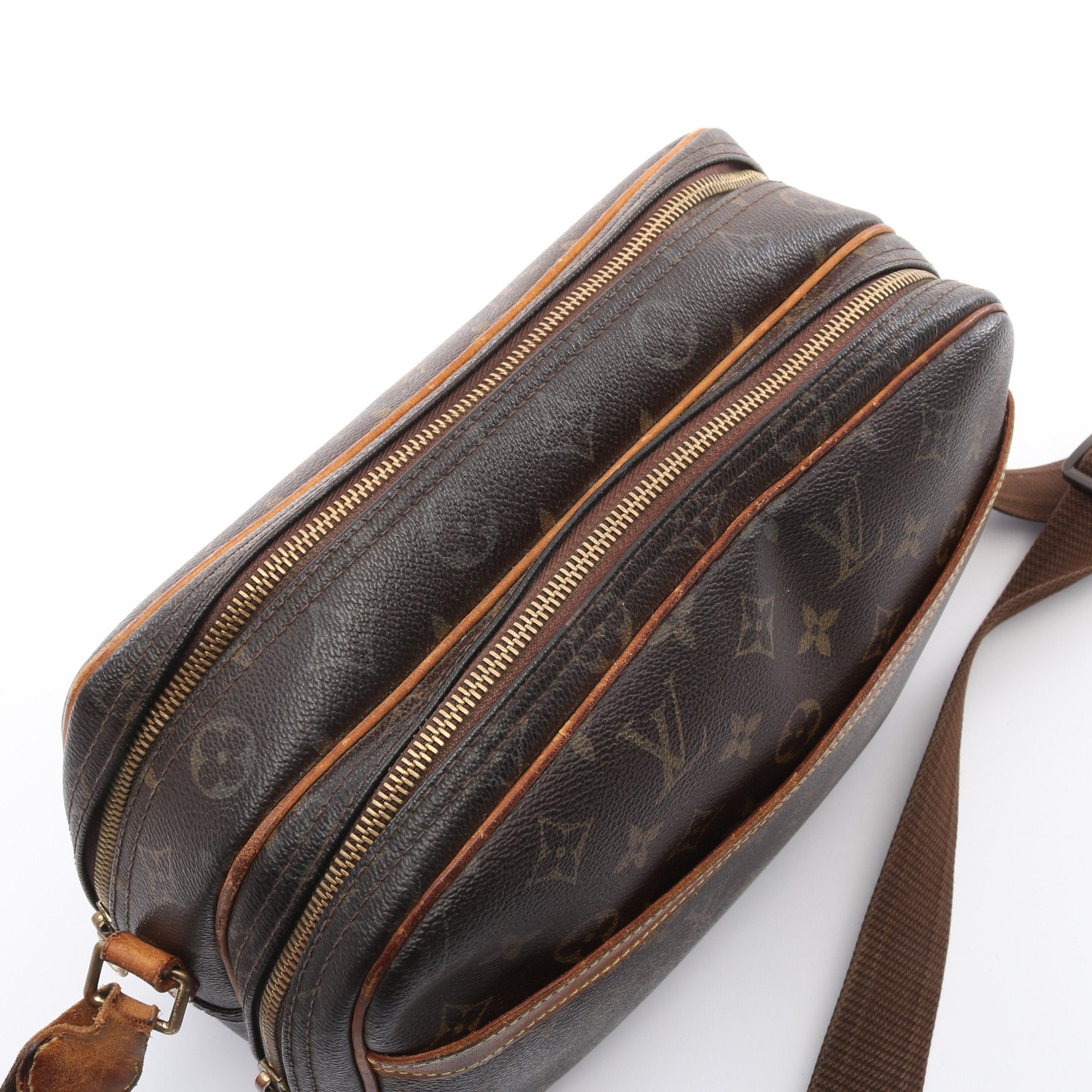 Louis Vuitton Louis Vuitton Reporter Pm Monogram Shoulder Bag Leather Brown Size ONE SIZE - 10 Thumbnail