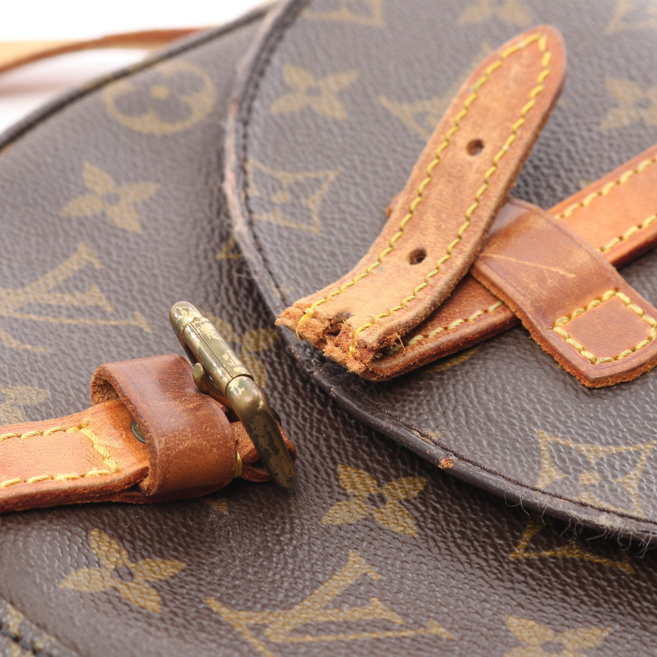 Louis Vuitton Louis Vuitton Shanti Pm Monogram Shoulder Bag Leather Brown Size ONE SIZE - 9 Thumbnail