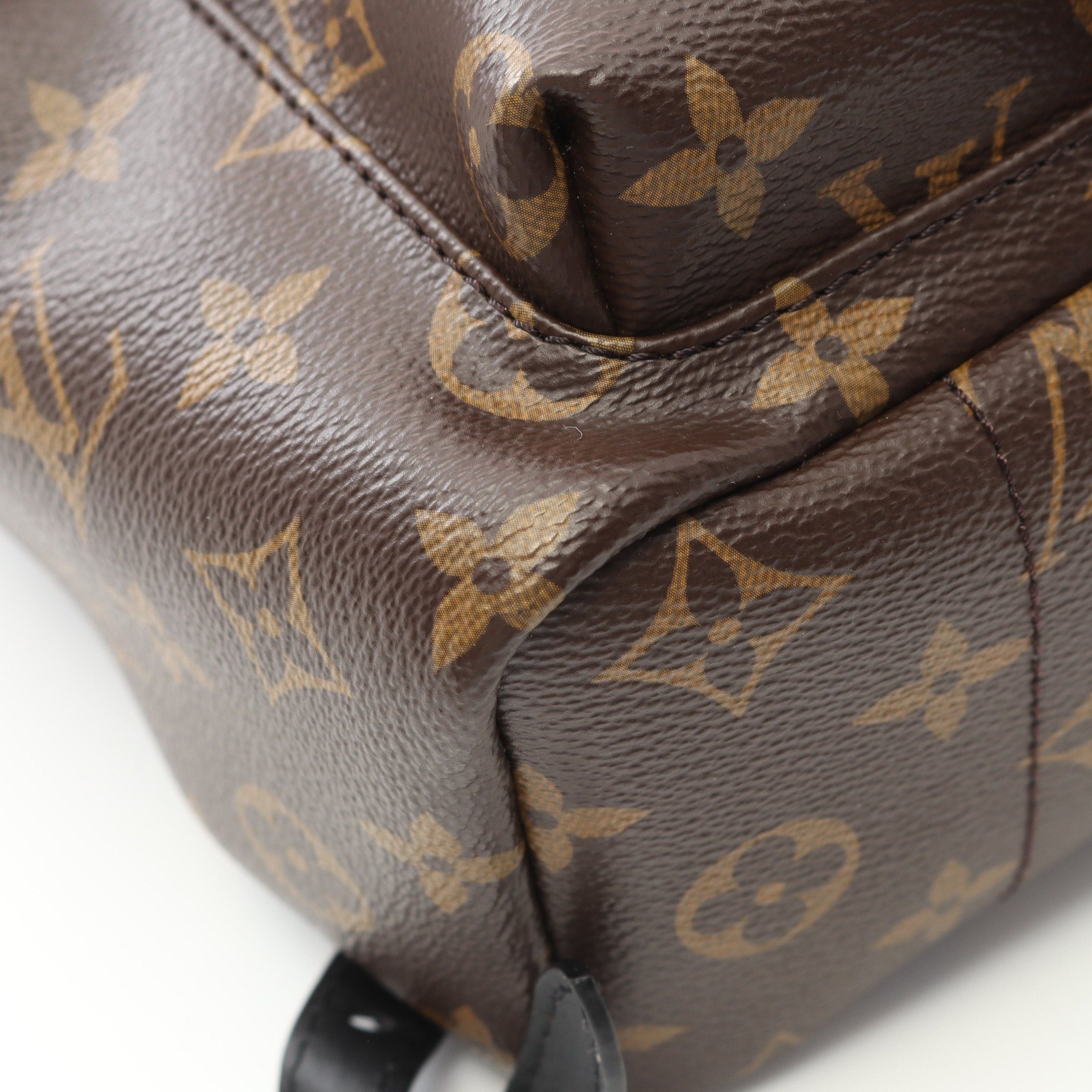 Louis Vuitton Louis Vuitton Palm Springs Backpack Pm Monogram Rucksack Leather Brown Black Size ONE SIZE - 5 Thumbnail