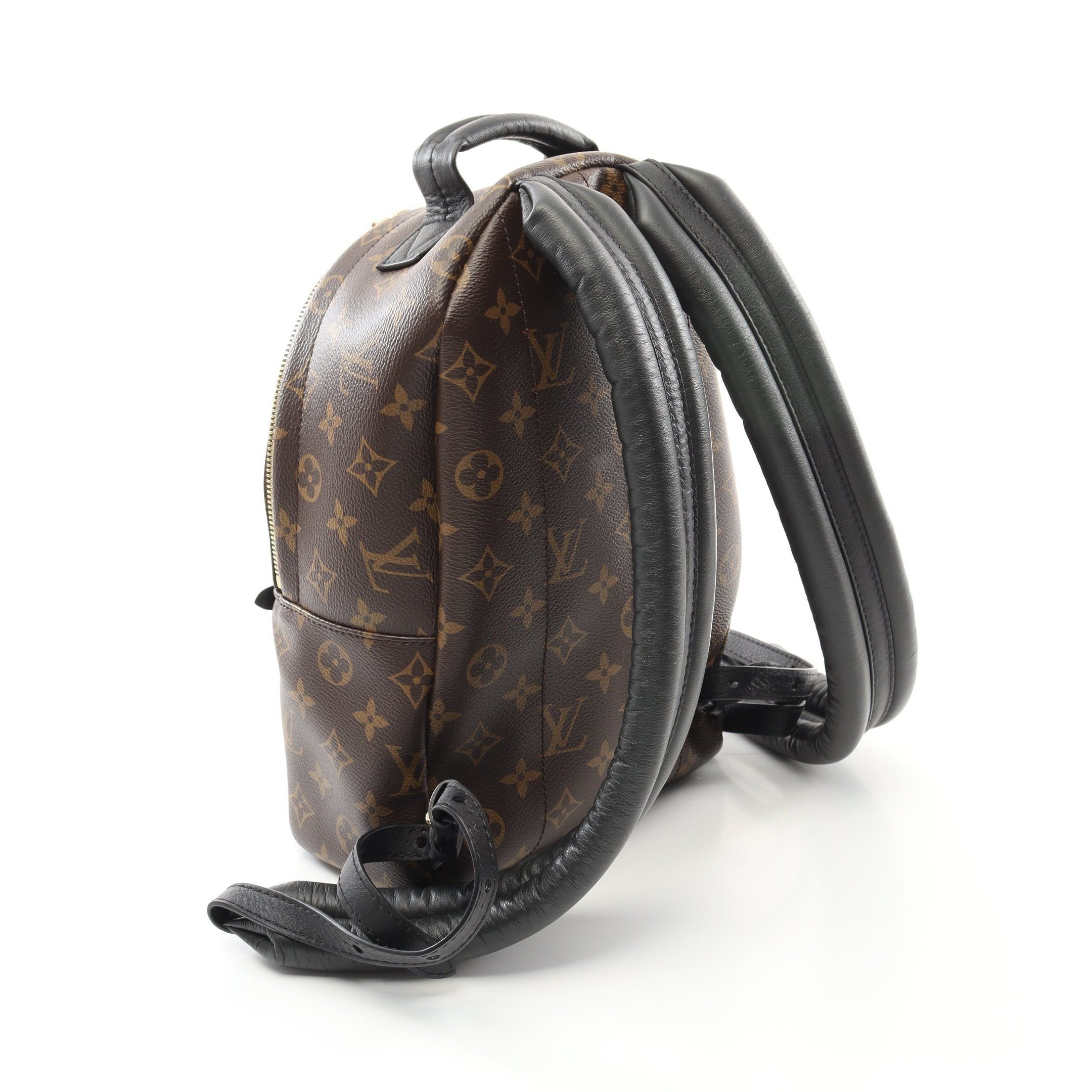 Louis Vuitton Louis Vuitton Palm Springs Backpack Pm Monogram Rucksack Leather Brown Black Size ONE SIZE - 2 Thumbnail